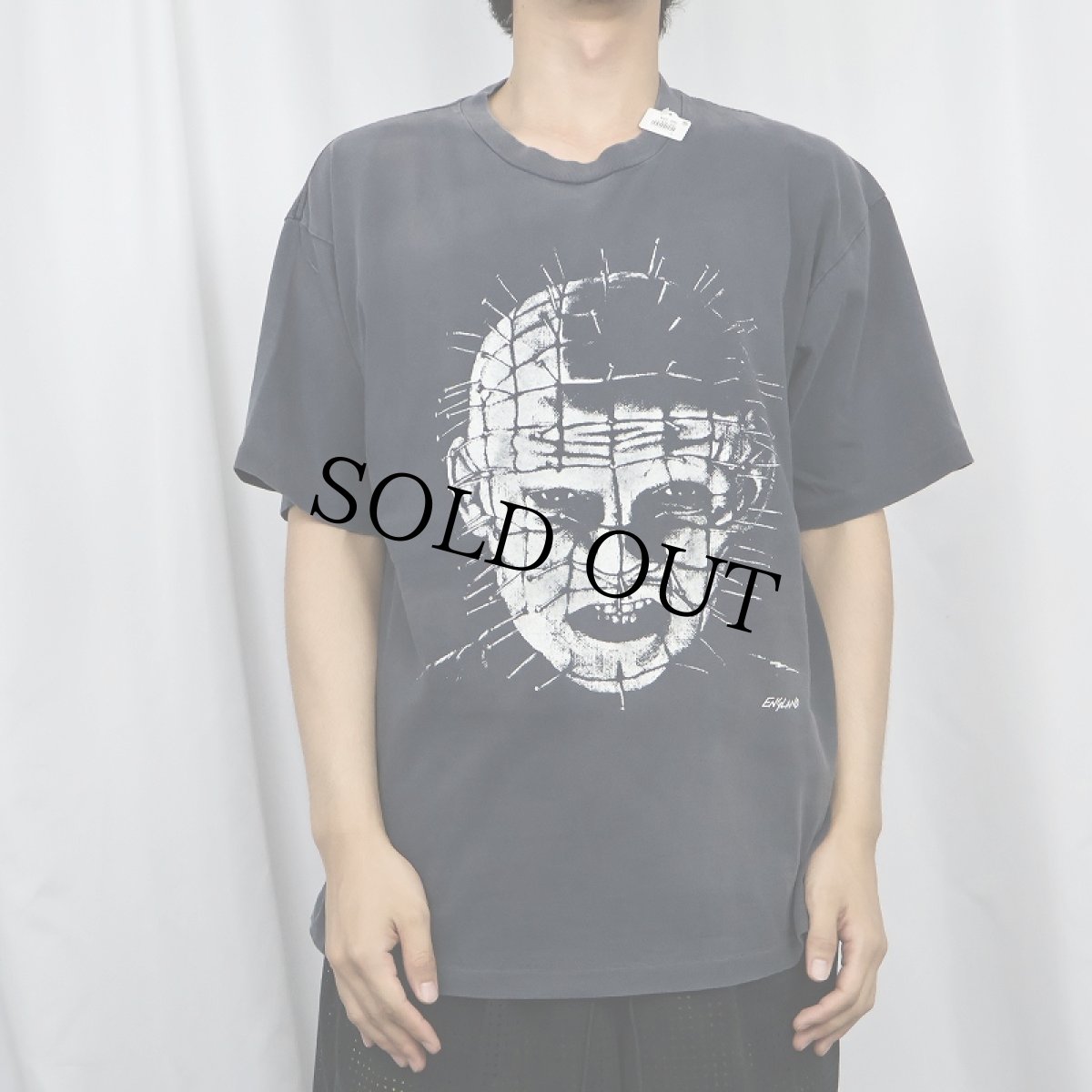 画像2: 90's Hellraiser USA製 ホラー映画 プリントTシャツ BLACK L (2)