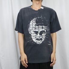 画像2: 90's Hellraiser USA製 ホラー映画 プリントTシャツ BLACK L (2)
