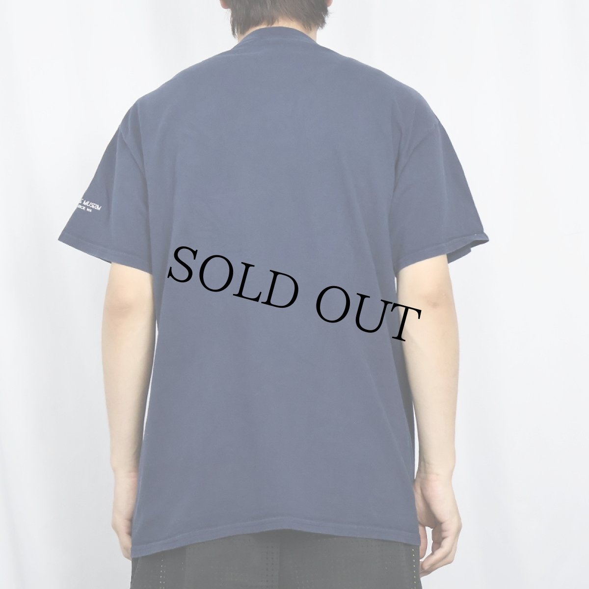 画像3: 90's〜 LIBERTY GRAPHICS USA製 "Blue Whale" クジラ アートプリントTシャツ NAVY L (3)