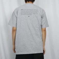 画像3: USA製 "Berkeley Journal of African‑American Law & Policy" 法学ジャーナル プリントTシャツ L (3)