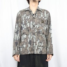 画像2: 80〜90's LIBERTY USA製 トレバークカモ柄 ハンティングジャケット (2)