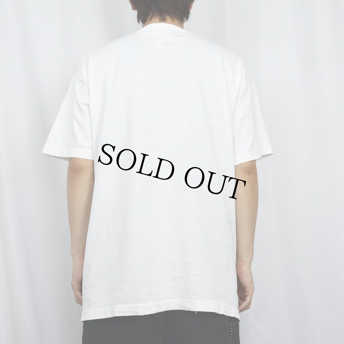 画像3: 90's grimm CANADA製 "A SALT WITH A DEADLY WEAPON" ジョークイラスト プリントTシャツ (3)