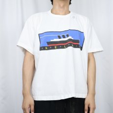画像2: 80〜90's ESPRIT "RELAX" プリントTシャツ (2)