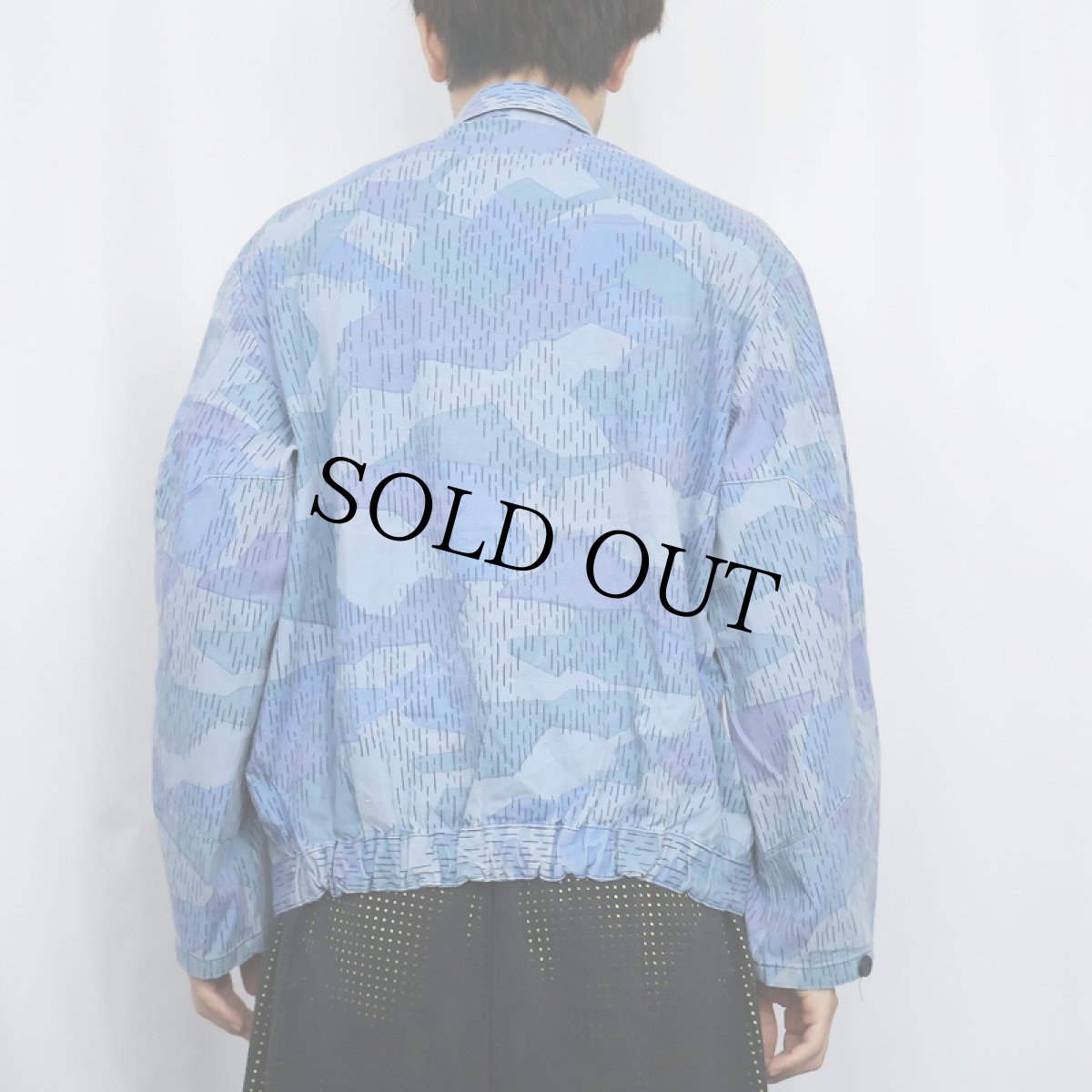 画像3: 〜80's Czechoslovakian People's Militias / Fire Brigade ブルースプリンターカモ ジャケット (3)