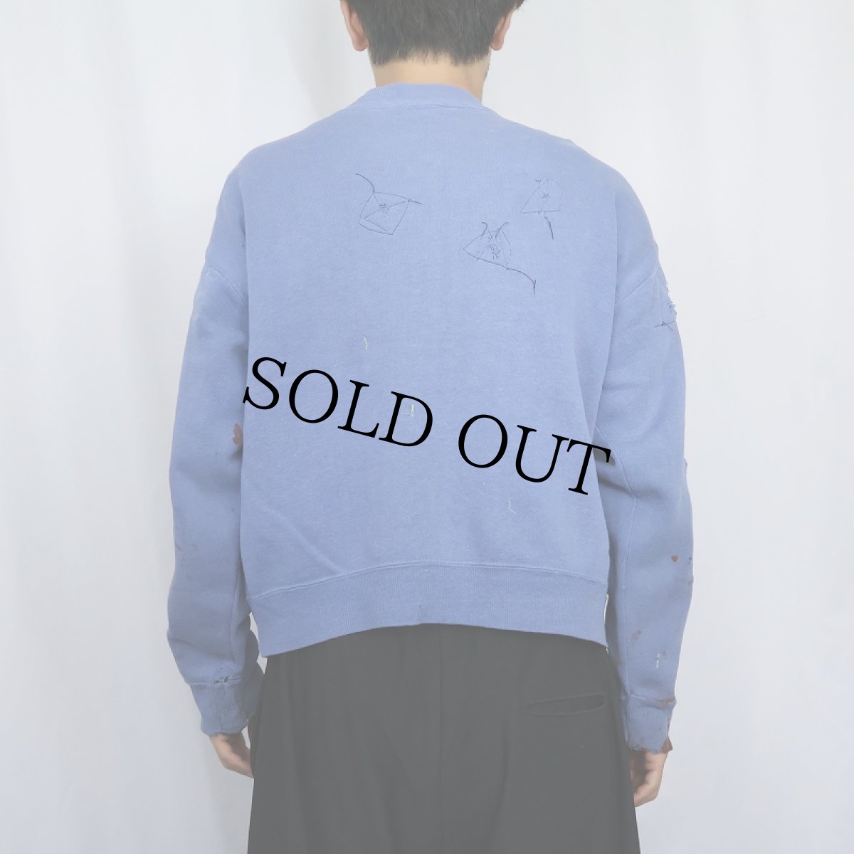 画像3: 50〜60's パチポケ フルジップスウェット (3)