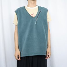 画像2: 90's Patagonia USA製 シンプルベスト L (2)