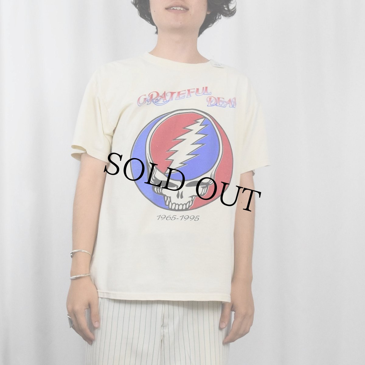 画像3: GRATEFUL DEAD ロックバンド プリントTシャツ L (3)
