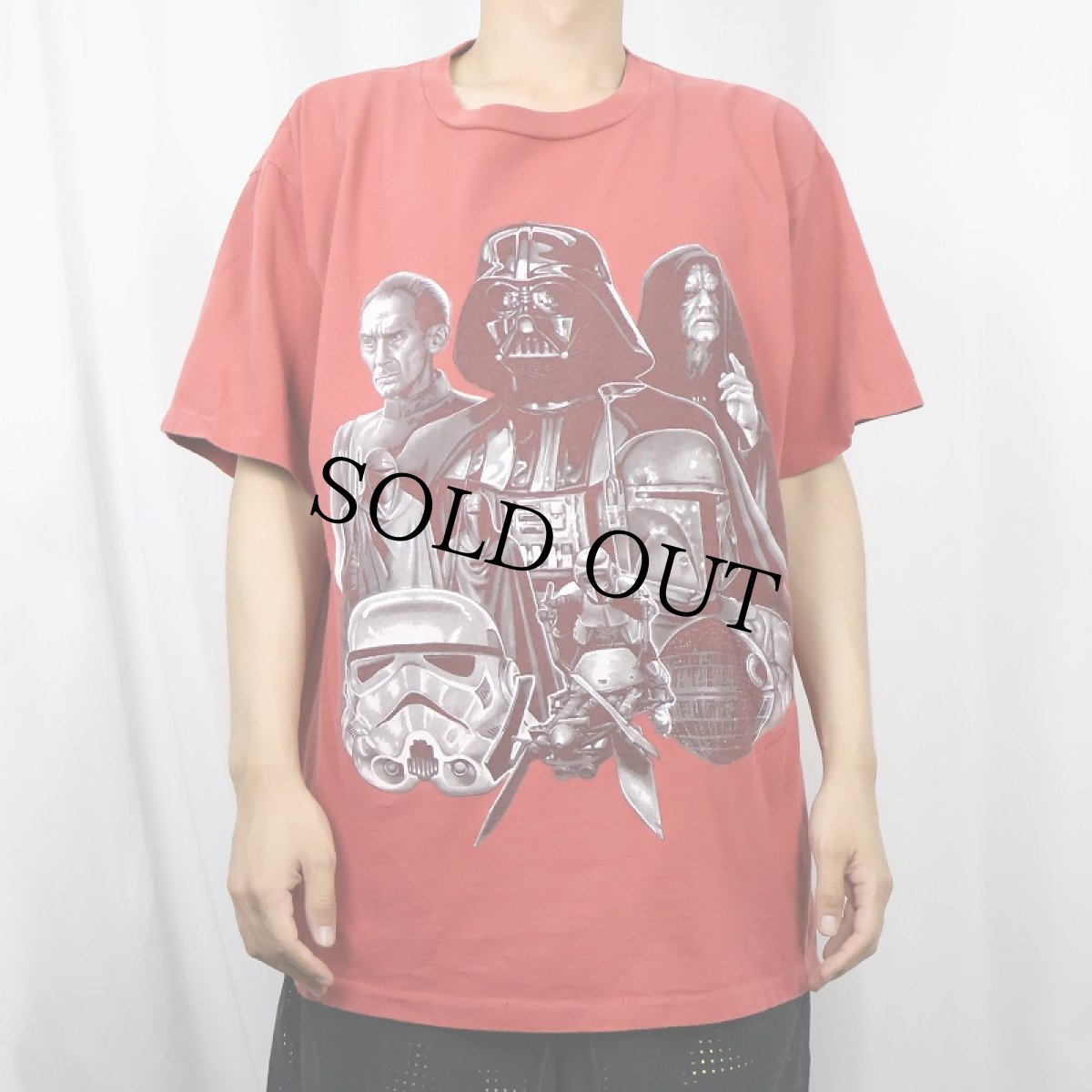 画像2: 90's STARWARS USA製 "EMPIRE" 帝国軍 映画プリントTシャツ XL (2)