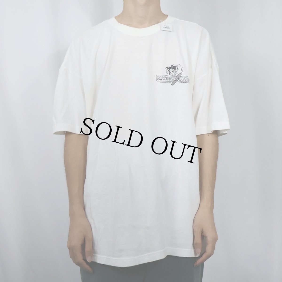 画像2: MARIJUANOLOGY ガンジャプリントTシャツ XXL (2)