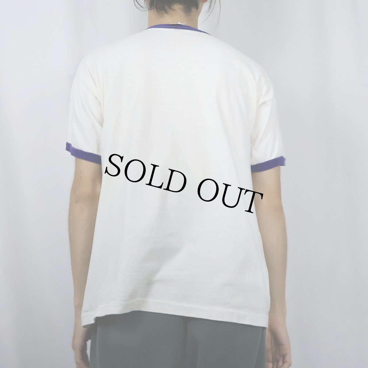 画像3: 70's Champion バータグ USA製 "BULLWINKLE" アニメキャラクター リンガーTシャツ XL (3)