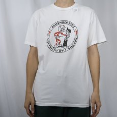 画像2: Reddy Kilowatt "ELECTRICITY WILL KILL YOU" キャラクタープリントTシャツ (2)