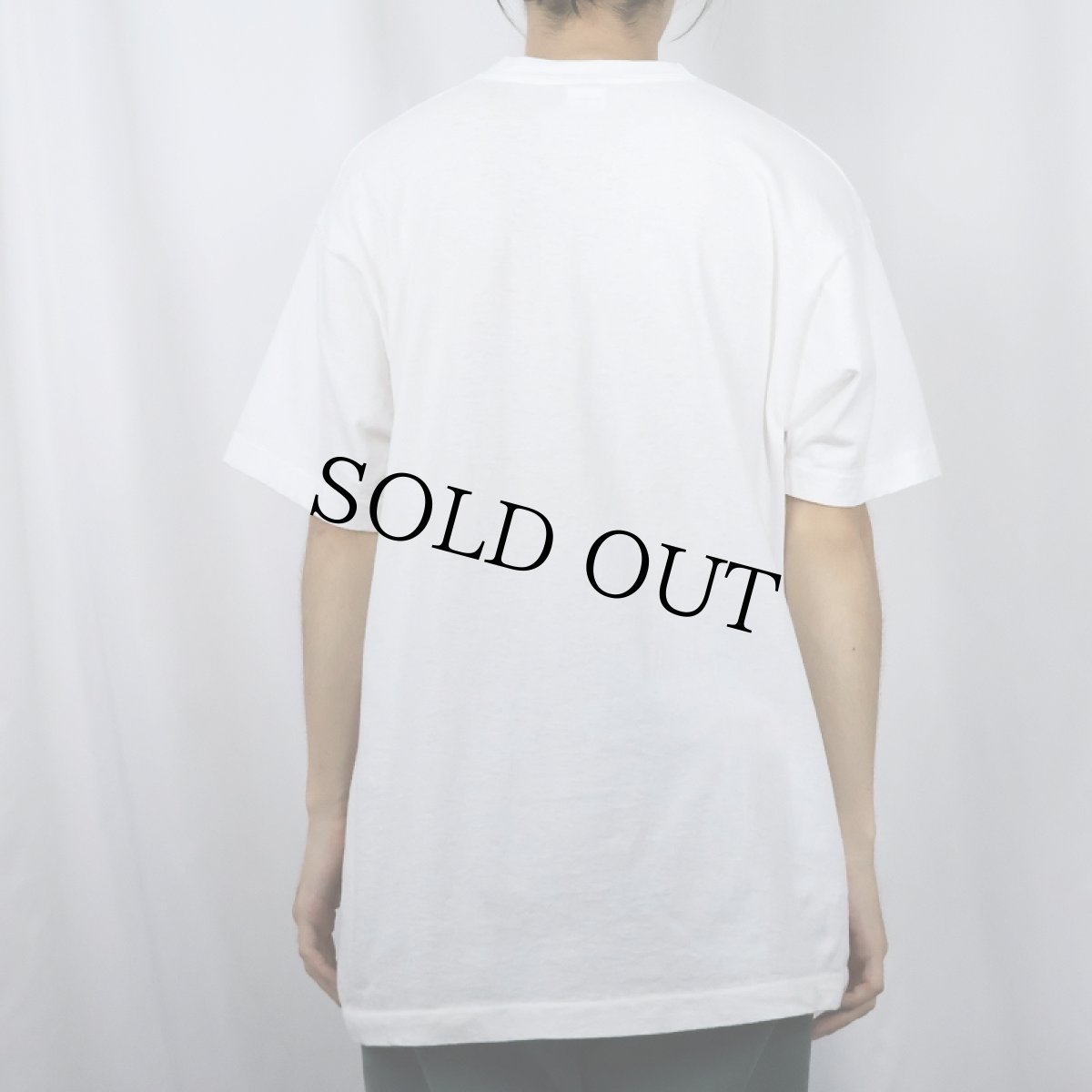 画像3: 90's USA製 "PURRFECT PAIR" ねこ イラストプリントTシャツ XL (3)