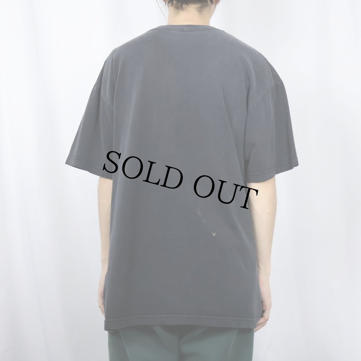 画像3: CHEECH&CHONG "MARIJUANA ZOMBIE" コメディアン ガンジャプリントTシャツ BLACK (3)