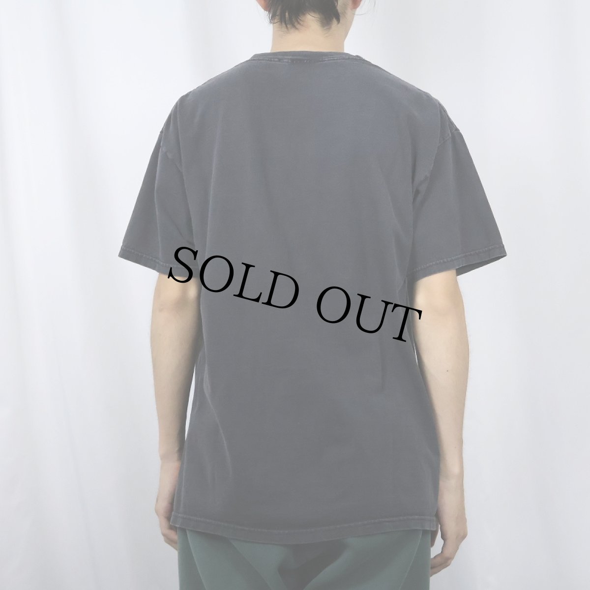 画像3: 2000's Frank Kozik USA製 アートプリントTシャツ BLACK L (3)