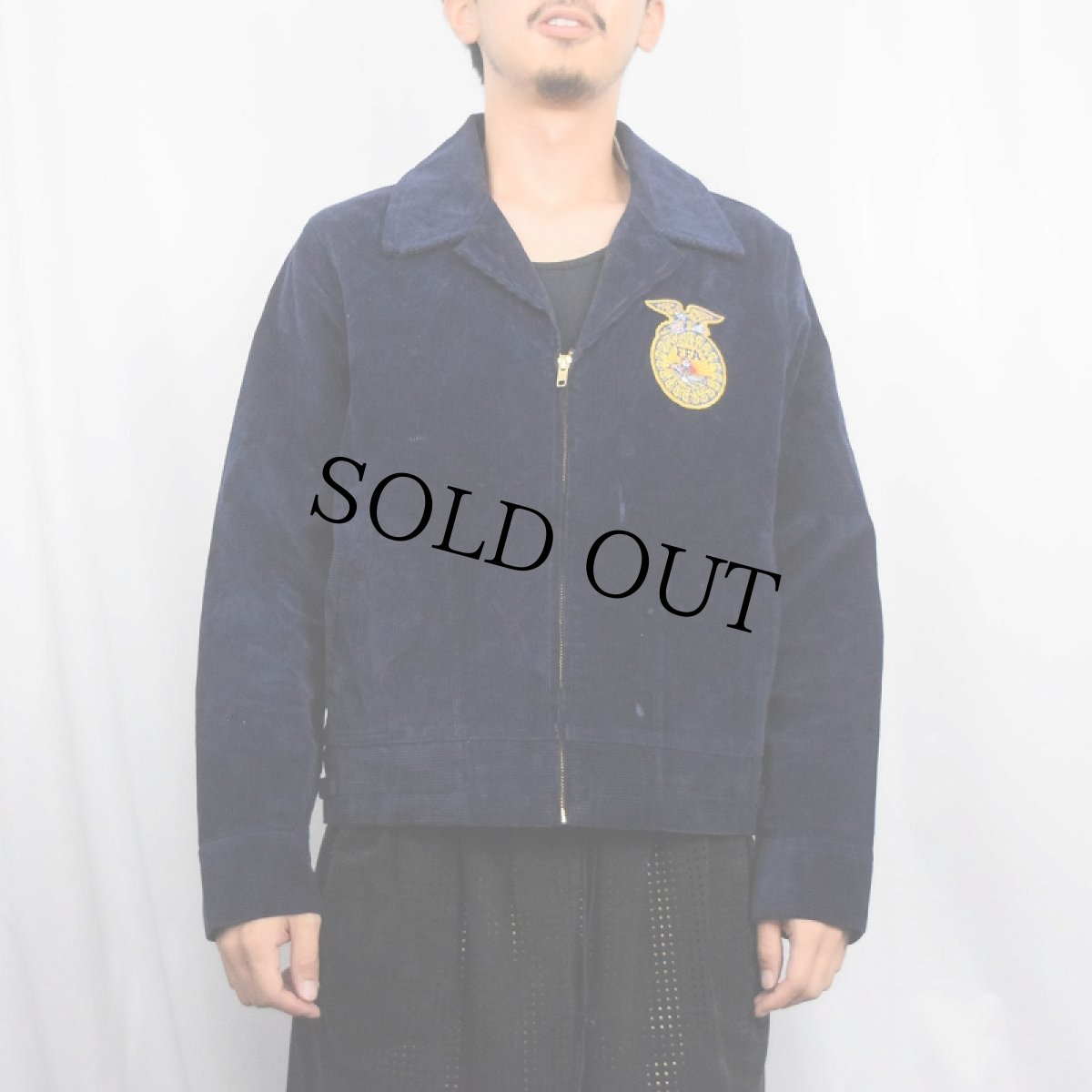 画像2: FFA "GEORGIA CAMBRIDGE" ファーマーズコーデュロイジャケット 42 (2)