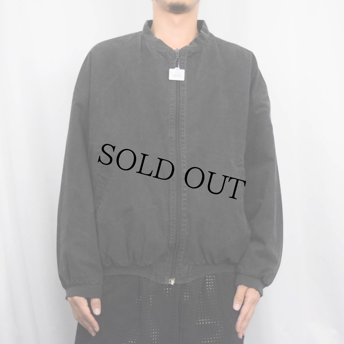 画像2: 80's Philips Compact Disc "Dire Straits" ロックバンド コットンジャケット BLACK XL (2)