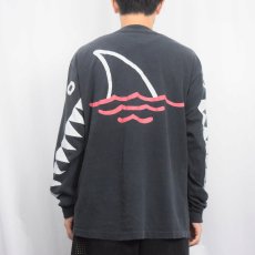 画像5: 90's JIMMY BUFFETT USA製 "Recession Reces TOUR '92" ミュージシャンロンT BLACK XL (5)