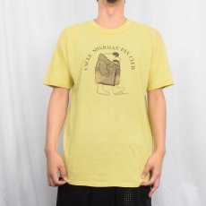 画像2: 80's UNCLE SHERMAN キャラクタープリント ギミックTシャツ XL (2)