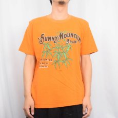 画像2: 80's "SUNNY MOUNTAIN BRAND" ガンジャプリントTシャツ L (2)