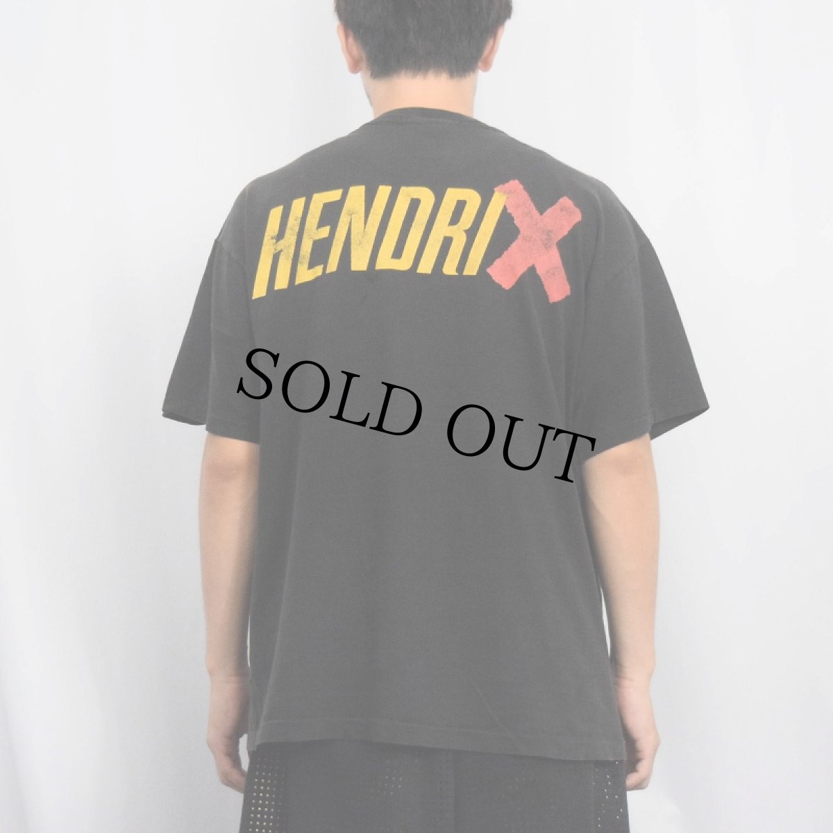 画像3: 90's Jimi Hendrix USA製 ミュージシャン プリントTシャツ BLACK XL (3)