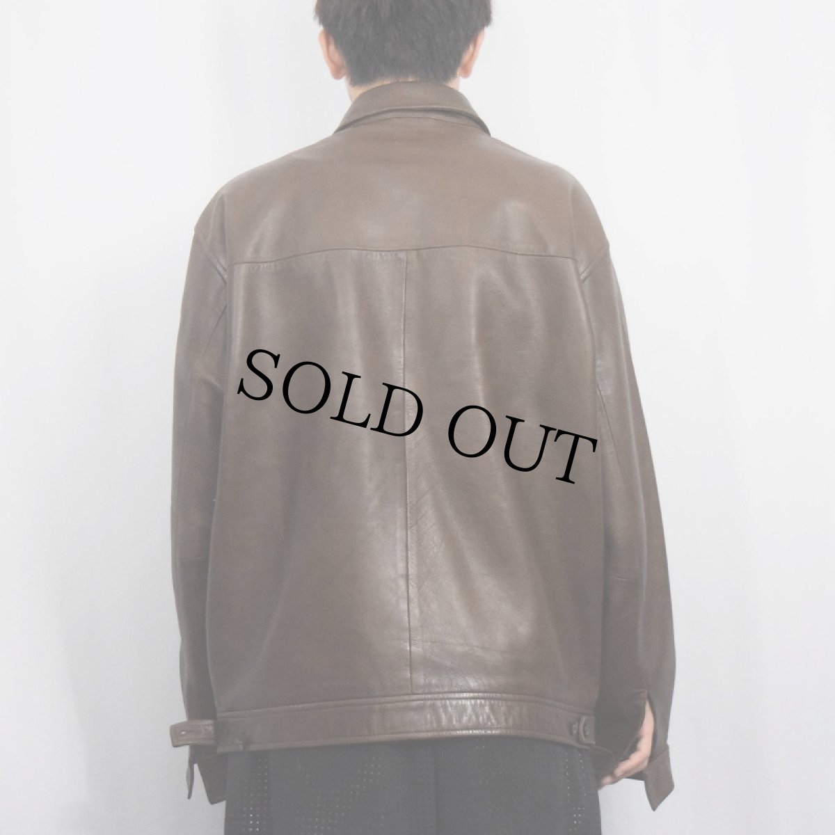 画像3: POLO Ralph Lauren ラムレザー スイングトップ M (3)