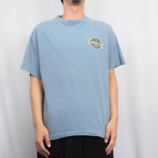 画像2: 80's STUSSY USA製 ロゴプリントTシャツ L (2)