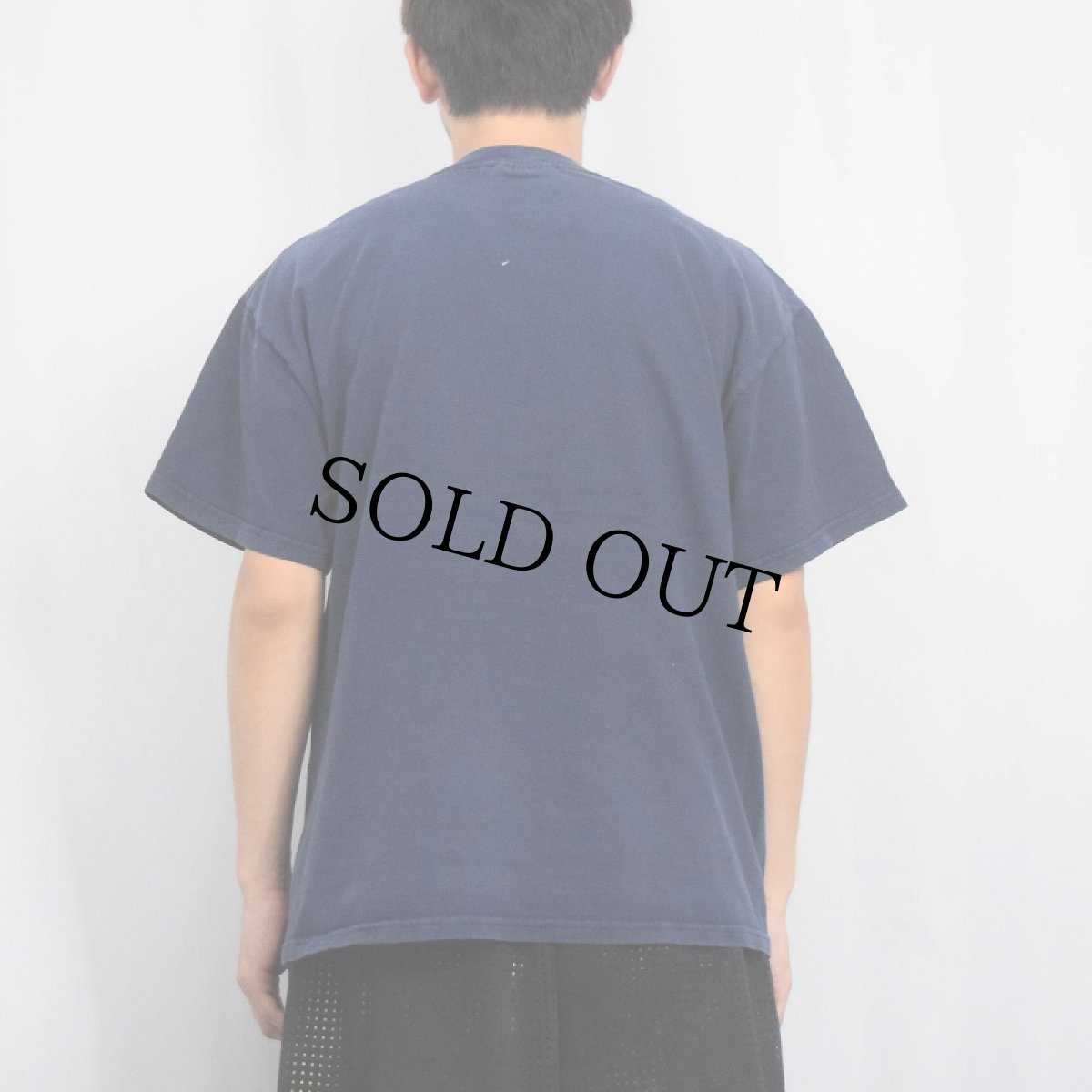 画像3: Serial Killer "…AND JUSTICE FOR ALL" ビン・ラディン 風刺画プリントTシャツ NAVY L (3)