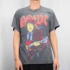 画像3: 90's AC/DC USA製 ロックバンド プリントTシャツ BLACK L (3)