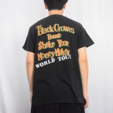画像4: 90's The Black Crowes USA製 ロックバンド ツアープリントTシャツ BLACK XL (4)