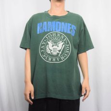 画像3: 90's RAMONES USA製 ロックバンド プリントTシャツ XL (3)