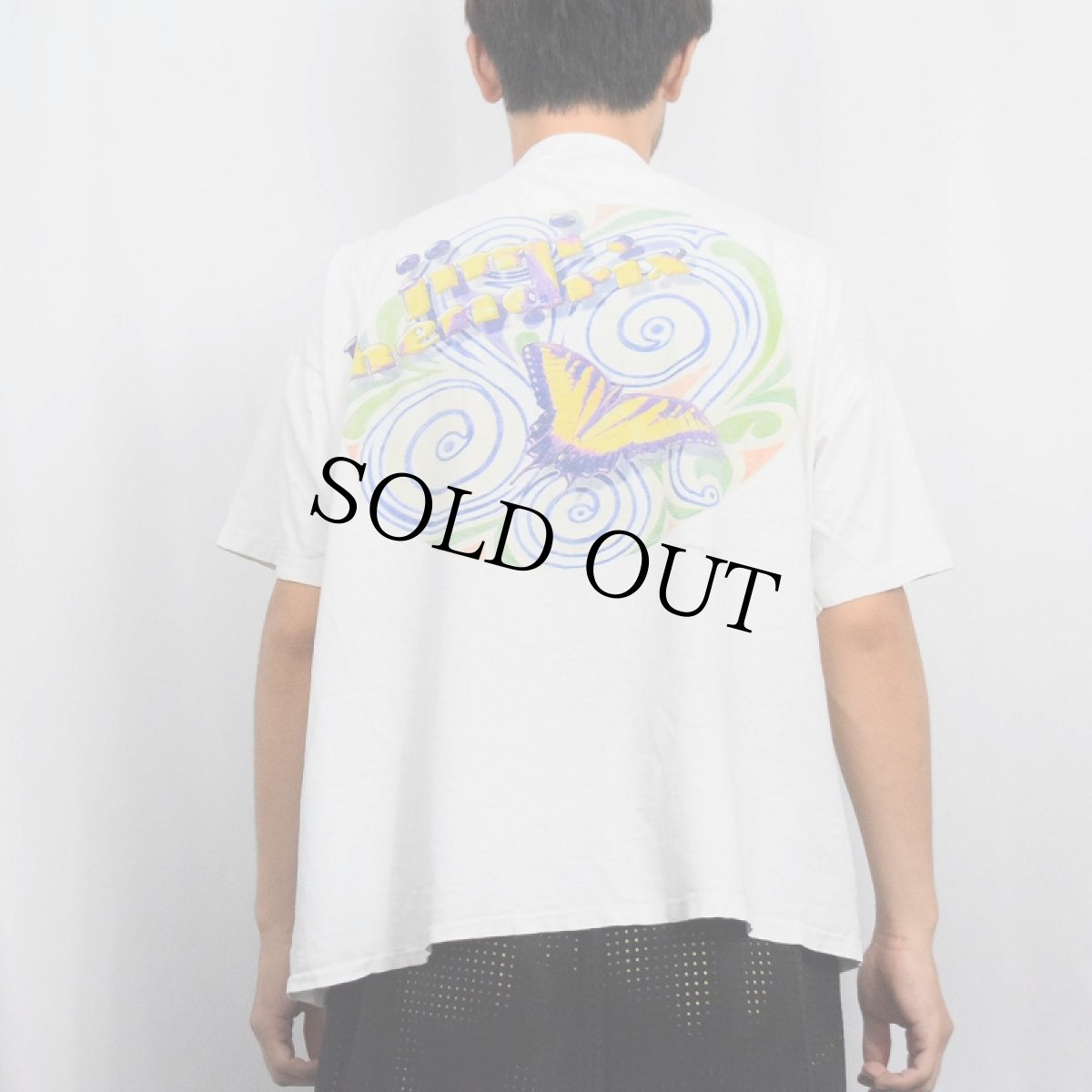 画像4: 90's Jimi Hendrix ミュージシャン プリントTシャツ XL (4)