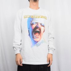 画像3: 90's SCORPIONS USA製 ヘヴィメタルバンド プリントロンT L (3)