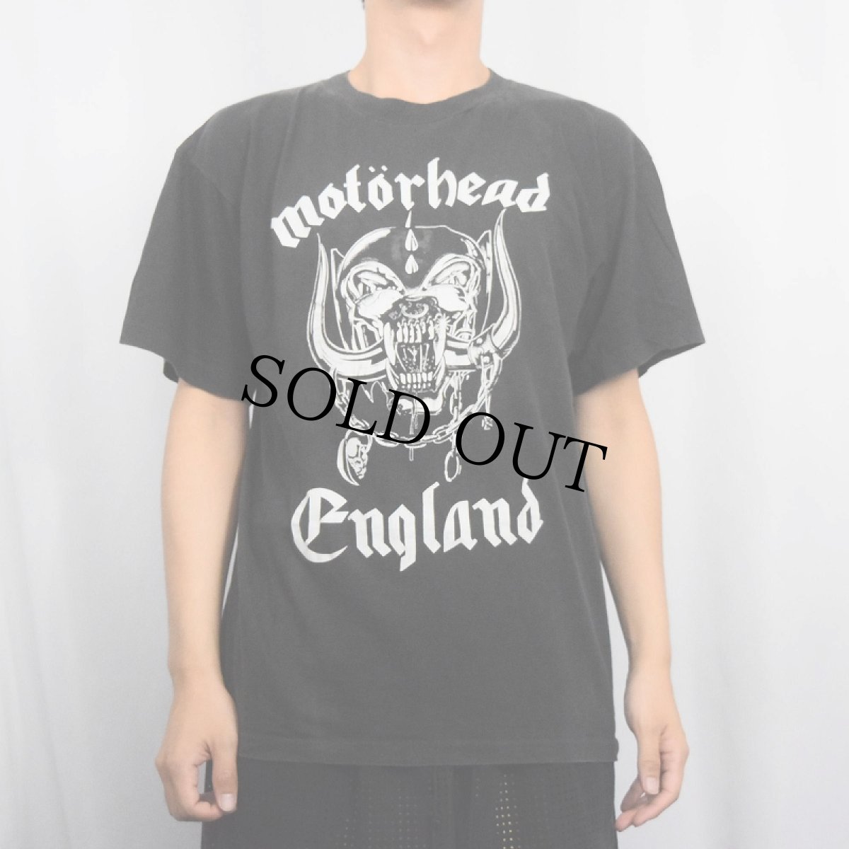 画像2: 90's Motorhead ロックバンド プリントTシャツ BLACK XL (2)