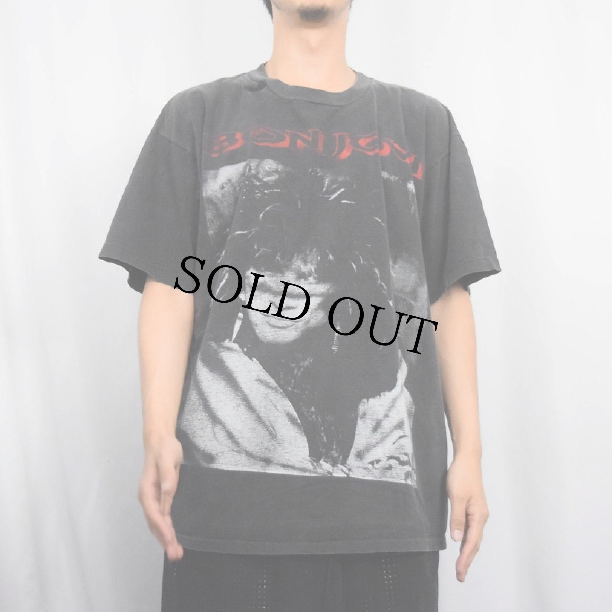 画像3: 90's BON JOVI USA製 ハードロックバンド プリントTシャツ BLACK XL (3)