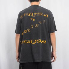 画像4: 90's BON JOVI USA製 ハードロックバンド プリントTシャツ BLACK XL (4)