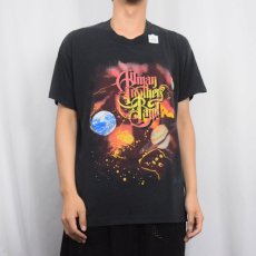 画像3: 90's ALLMAN BROTHERS BAND ブルースロックバンド ツアープリントTシャツ BLACK (3)