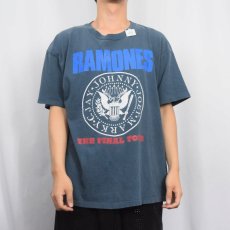 画像3: 90's RAMONES USA製 ロックバンド プリントTシャツ XL (3)