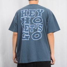 画像4: 90's RAMONES USA製 ロックバンド プリントTシャツ XL (4)