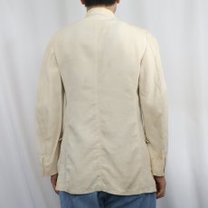画像3: 〜40's JACKSON & MOYER "Porto rican" リネンテーラードジャケット  (3)