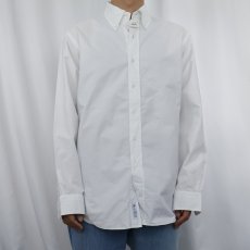 画像2: 90’s Brooks Brothers USA製 オックスフォードボタンダウンシャツ 16-34 (2)