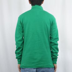 画像3: 80's U.S.NAVY デッキクルー モックネックロンT LARGE (3)