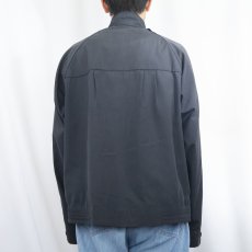 画像3: 70's LONDON FOG 刺繍入り スイングトップ BLACK 46 (3)