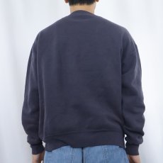 画像3: 無地 フェードスウェット NAVY (3)