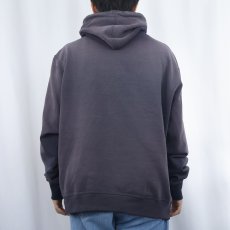 画像3: Champion 目付きスウェットフーディー NAVY XL (3)