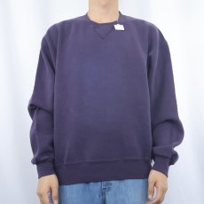 画像2: RUSSELL ATHLETIC 前V 無地スウェット (2)