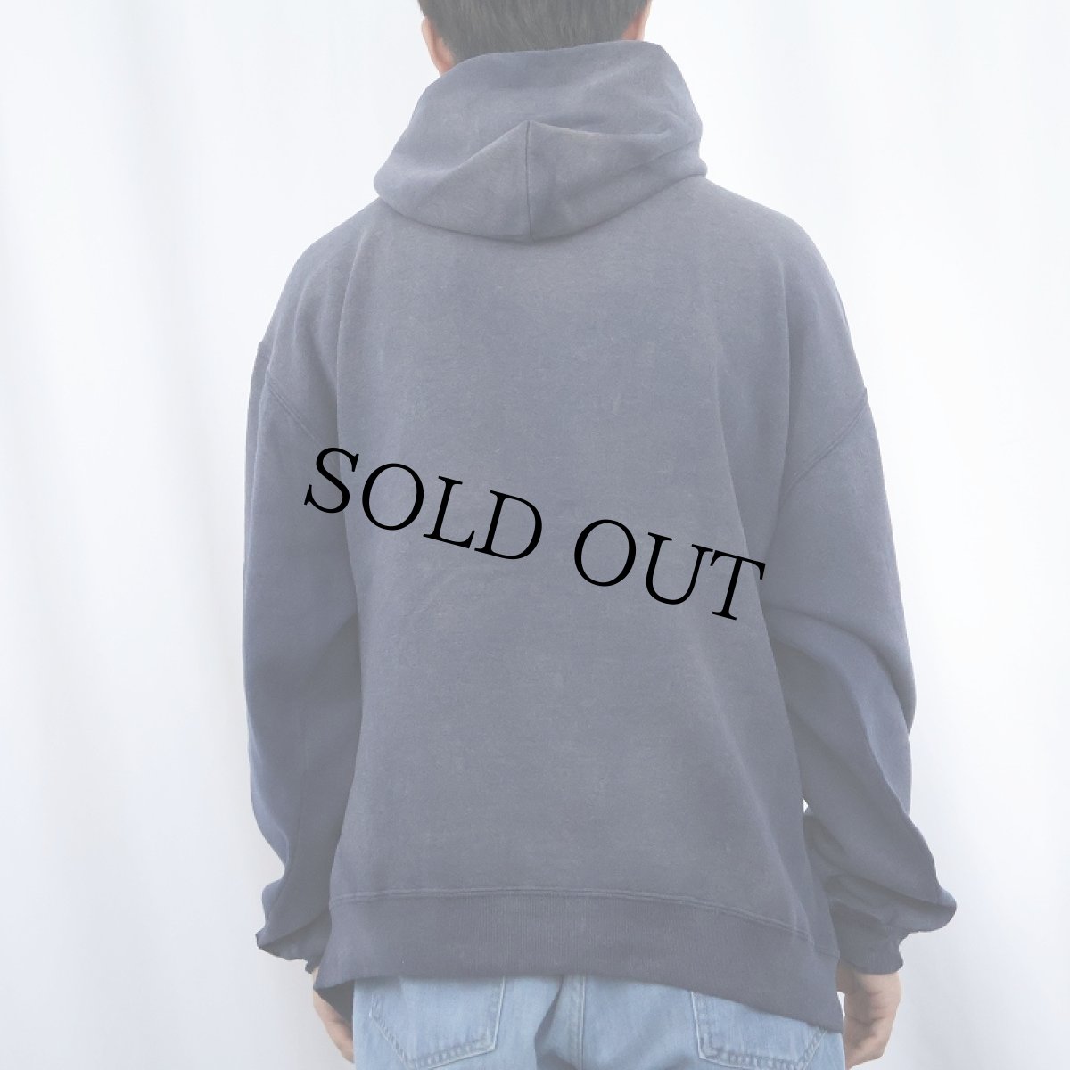 画像3: 90's〜 RUSSELL ATHLETIC "VIKES" スウェットフーディー NAVY L (3)