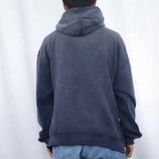 画像3: 90's〜 RUSSELL ATHLETIC "VIKES" スウェットフーディー NAVY L (3)