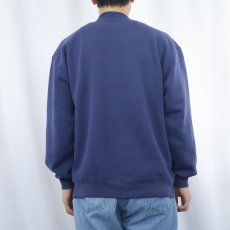 画像3: 90's RUSSELL ATHLETIC USA製 無地スウェット NAVY L (3)