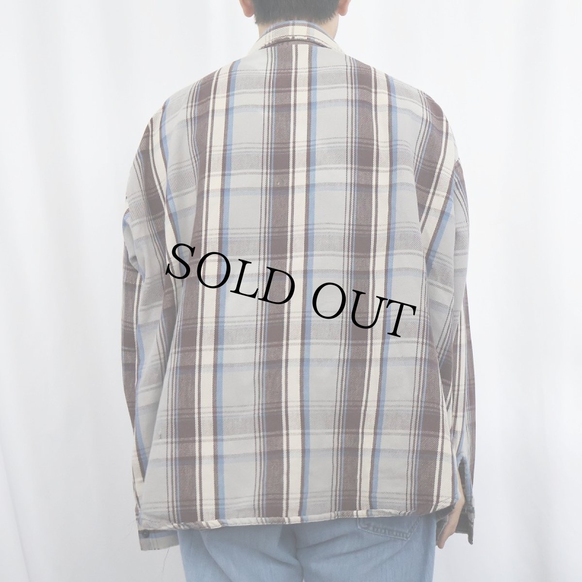 画像3: 80's FIVE BROTHER USA製 チェック柄 ヘビーネルシャツ 3XL (3)