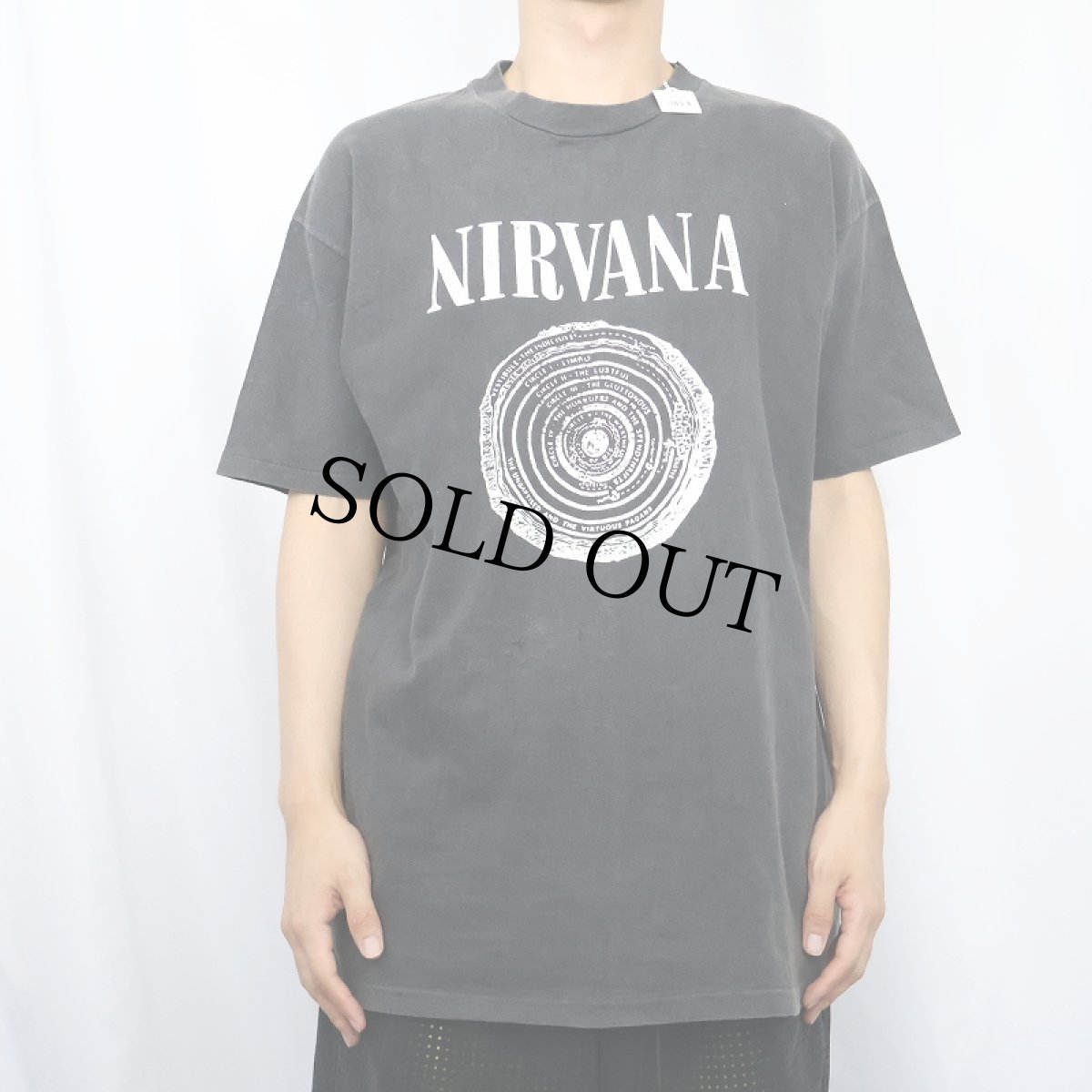 画像3: 90's NIRVANA USA製 "VESTIBULE" ロックバンドプリントTシャツ BLACK XL (3)